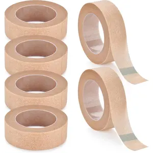 6 Rolls Nose Tape for Rhinoplasty Shaping, Micropore Tape, Paper Tape Medical Sensitive Skin, Flexible Surgical Bandages, First Aid Bandages for Wound Injuries Swelling (0.5 in x 10 yds)