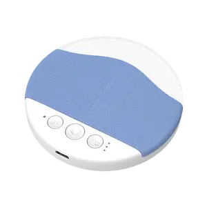 3-in-1 Sleep Sound Machine with Hi-Fi Bluetooth Speaker & Soft Night Light, White Noise Machine for Insomnia, 30/60/90 Min Auto-Off, Bluetooth 5.3, 400mAh Rechargeable
