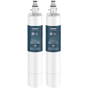 Replacement for GE(R) RPWFE, RPWF (with CHIP) Refrigerator Water Filter, Compatible with WSG-4, WF277, GFE28GMKES, PFE28KBLTS, GYE22HMKES, DFE28JSKSS, GFE28GYNFS, GFD28GYNFS, 2 Pack