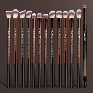 Professional Soft Makeup Brush Set, 13pcs/set Eyelash, Eyeshadow, Eyebrow Angled Brush, Blending & Lip Brushes, Makeup Brush for Powder, Liquid and Cream, Makeup Brush Kit
