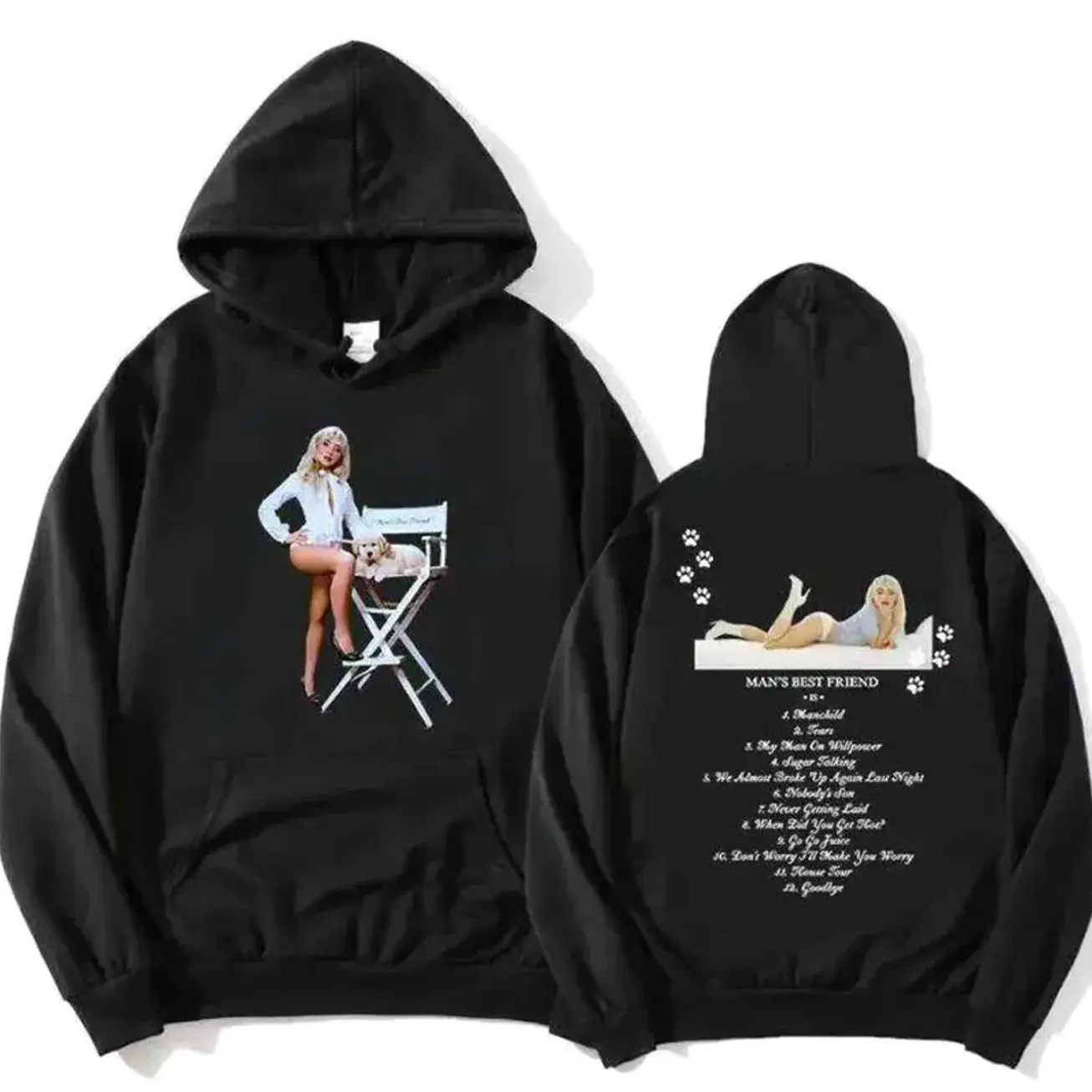 Sabrina Heart 2sided Hoodie Sweatshirt Tee, Retro 90s Music Short N' Sweet Tour 2025, Y2k Top Music Shirt, Sabrina Hoodie, Sabrina Merch, Birthday Gift Idea, Gift For Men Women V4325 OLL