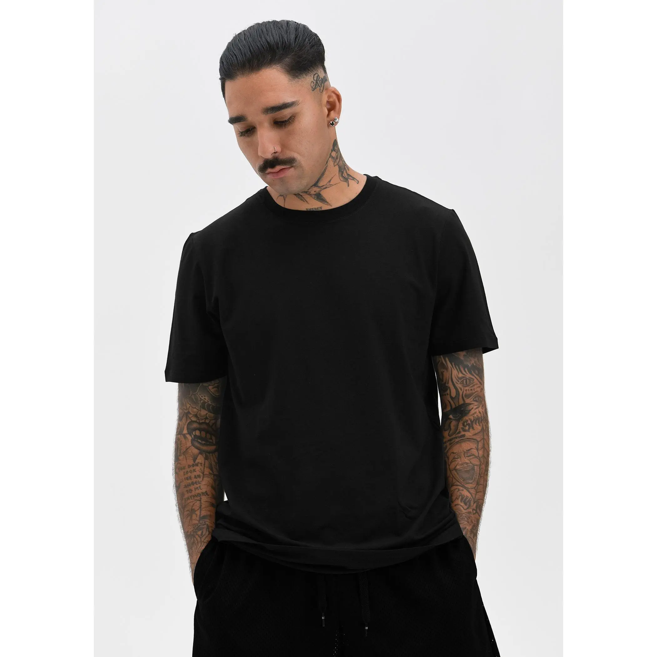 Modal - Black | Mens Classic Fit Tee