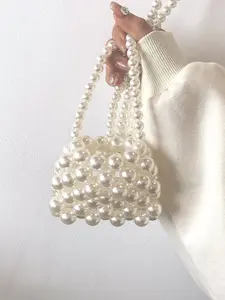 Unique Design Pearl Mini Crossbody Bag, Shoulder Backpack, Handbag, Makeup Bag, High-Quality, Perfect Gift for Friends and Family, Valentine's Day