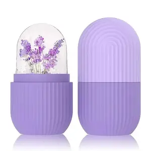 Silicone Ice Cube Trays Beauty Lifting Ice Ball Face Massager Contouring Eye Roller Facial Treatment Reduce Acne Skin Care Tool SPEAE