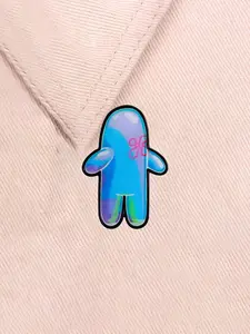 SpongeBob SquarePants Peripheral Bubble Buddy Enamel Pin Durable Metal Pins Classic Comedy Animated Cartoon Character Alloy Brooch Lapel Backpack Badge Fashion Jewelry Accessories Gift for Friends