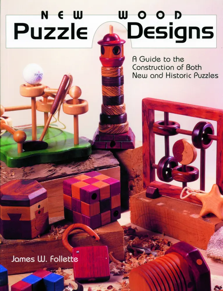 USED-New Wood Puzzle Designs: A Guide to the Construction of Both New and Historic Puzzles by Follette, James W. (Paperback)