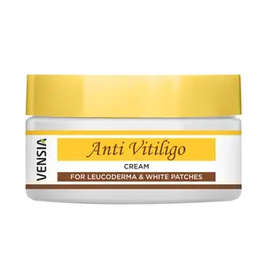 VENSIA Anti-Vitiligo Skin Care Cream 80g | Ayurvedic Herbal Support for White Patch Appearance & Skin Discoloration | Gentle & Safe for All Skin Types | Natural Ayurvedic Formula