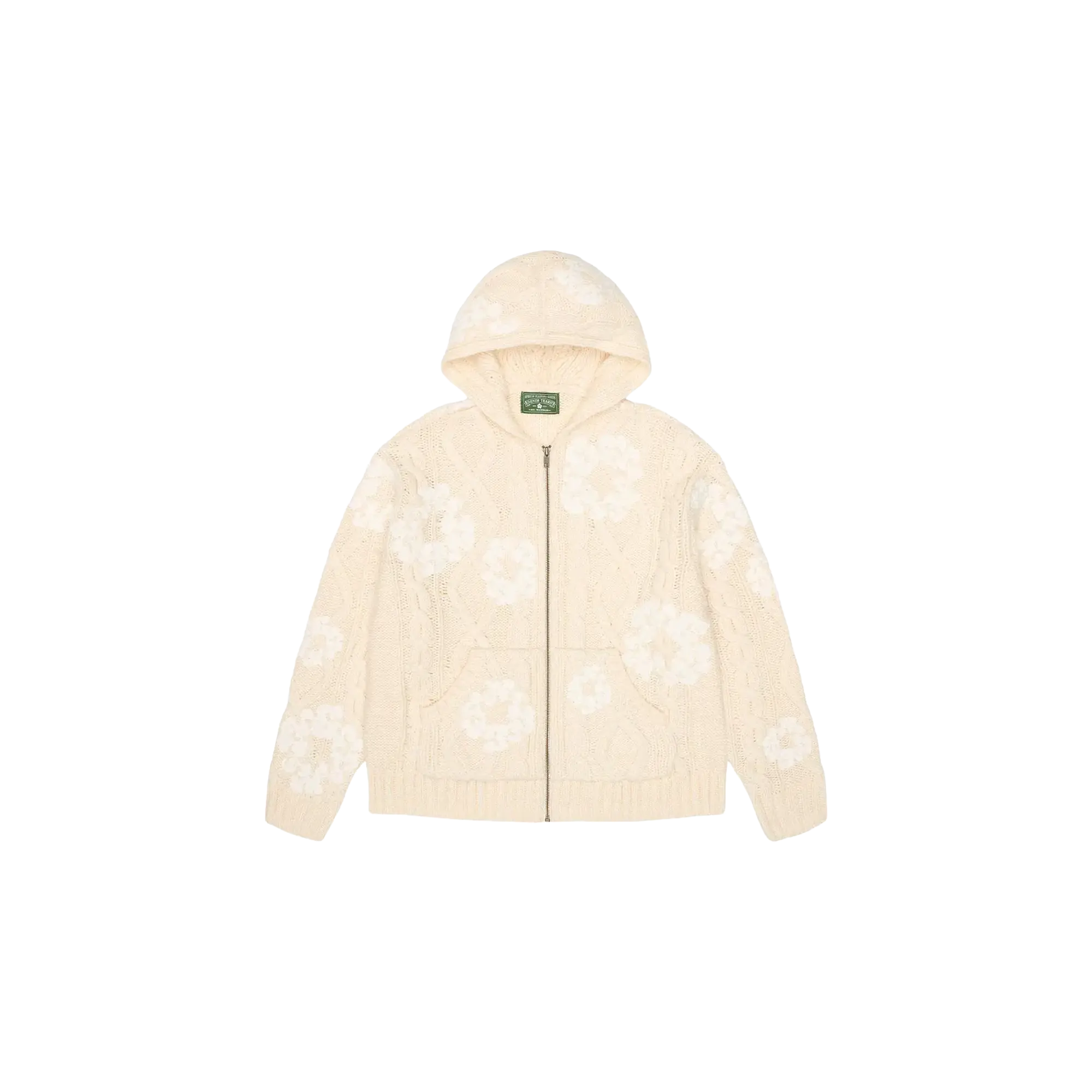 MVP Fisherman Zip Up Sweater "Tan" DT421