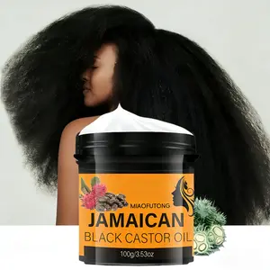 Jamaican Black Castor Oil Lotion, 1/2 Boxes Moisturizing Hair Essence for Eyelashes & Eyebrows, Hair Care & Styling Product for Women & Men Moisturizer