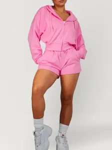 Cozy Sweat Shorts (Pink Sorbet)