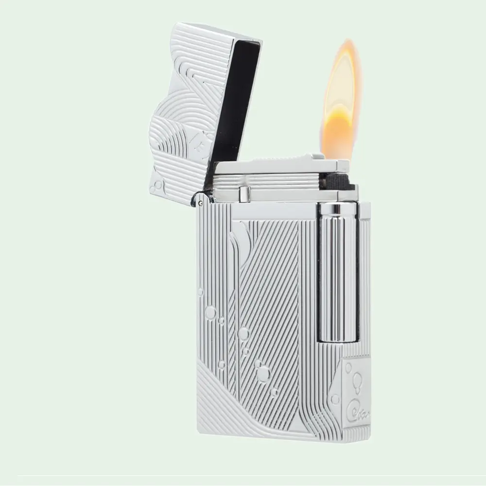 [One Piece] Sleeping Mermaid Silver Sanji Lighter Metal Brass Luxury Gift