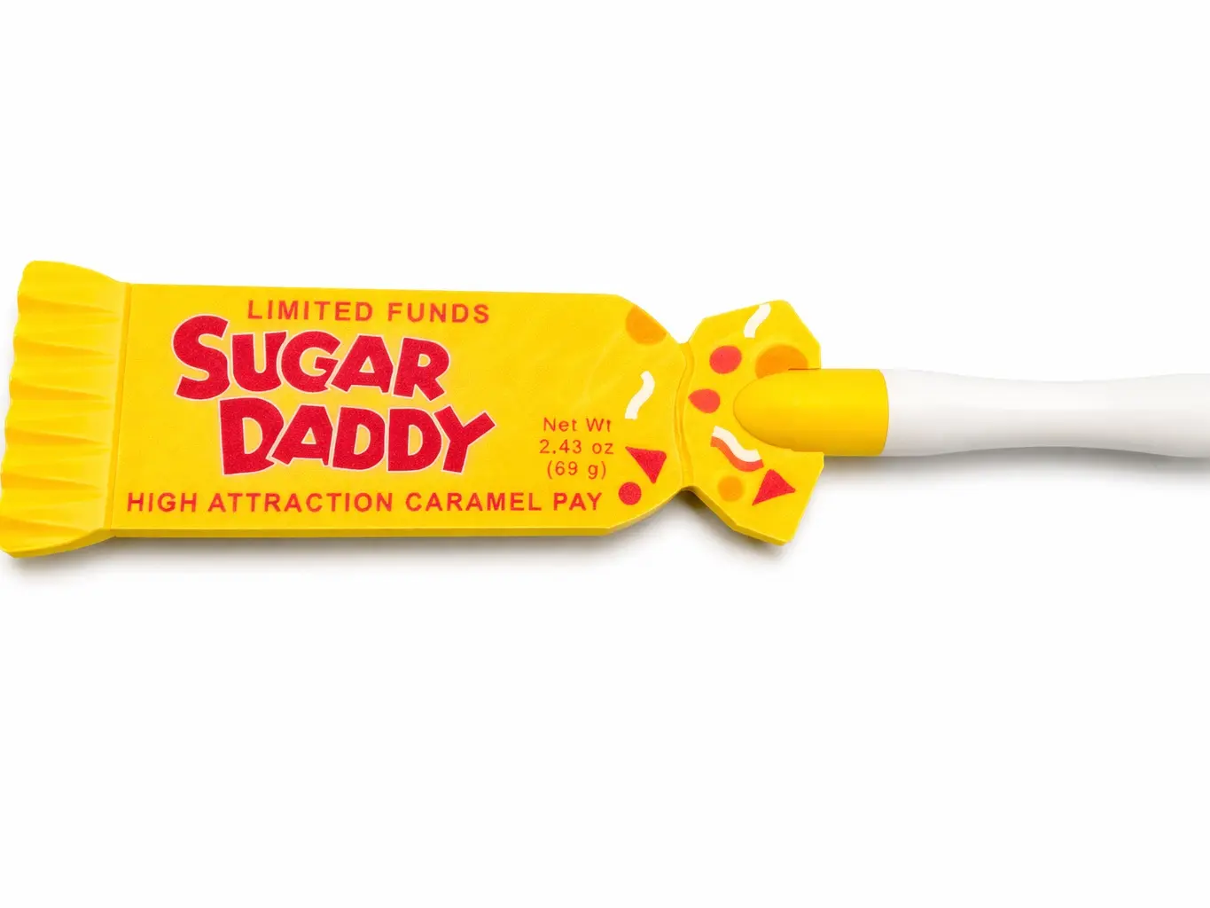 Credit Card Candy Wand, 3D Printed Magic Tap to Pay Wand, Sugar Daddy Wand