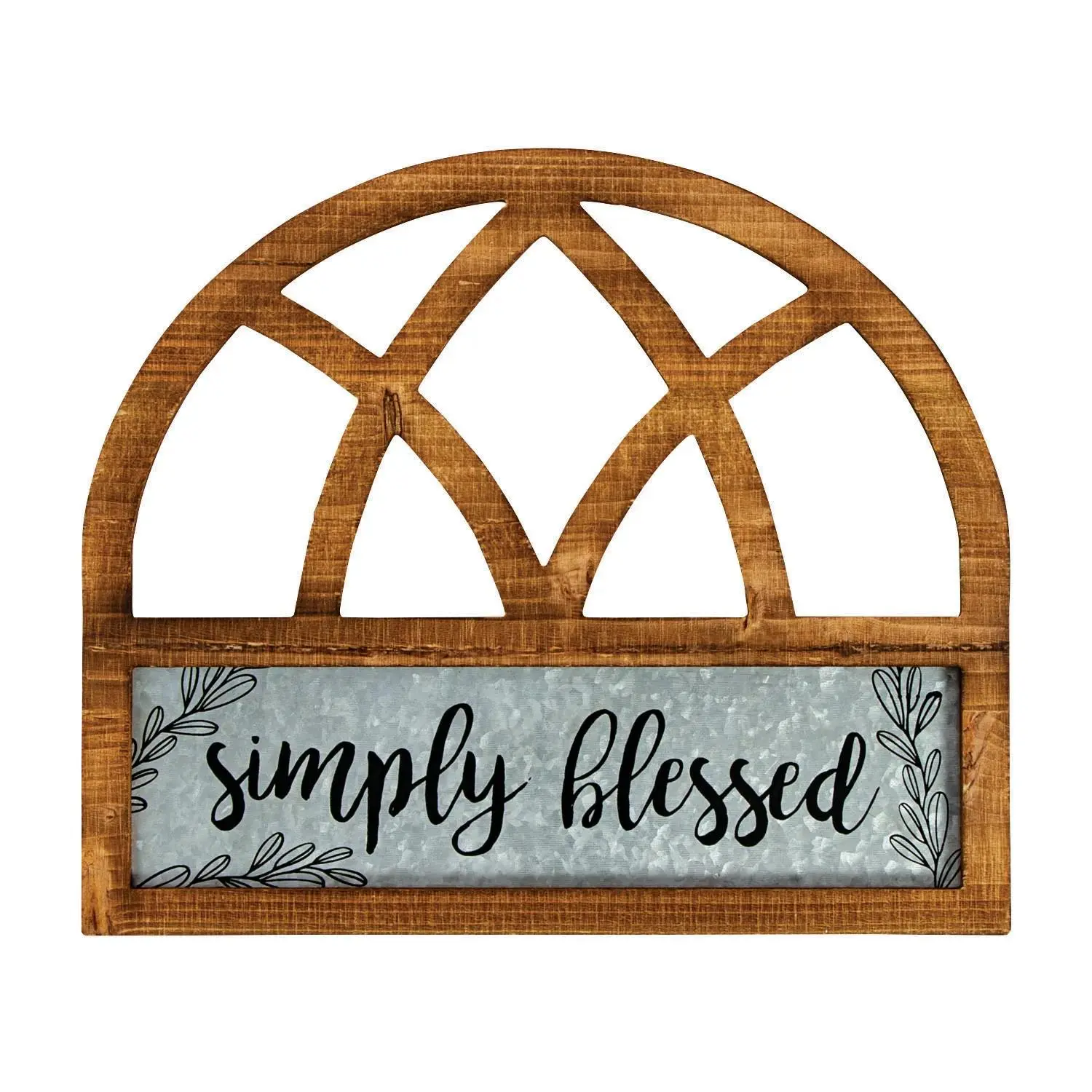 Simply Blessed Wall Sign
