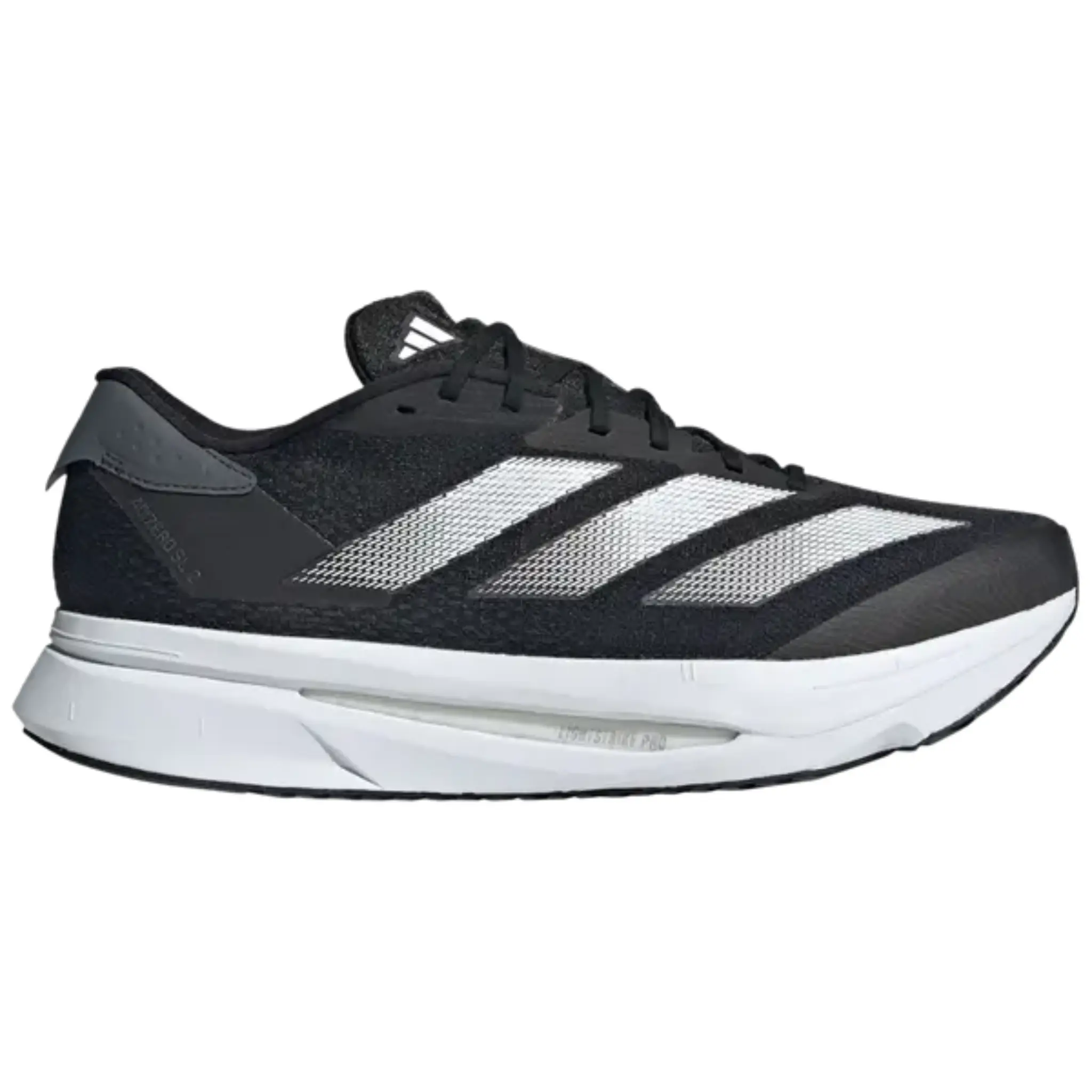 Adidas Men's Black/White Adizero SL2 Wide Sneakers, IF1181 (No Box)