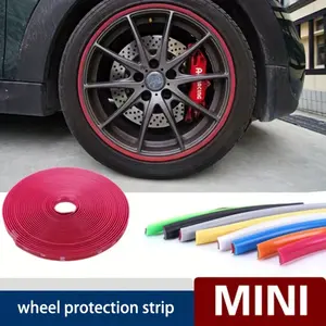 1pc Car wheel hub protection ring, tire protection ring, wheel hub decoration ring, anti-collision strip, Rims, Car Accessories