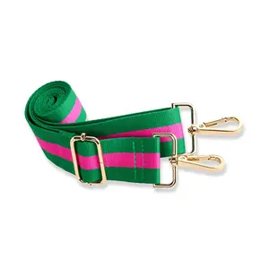 WanderFull Straps - Adjustable Vegan Leather & Canvas Blend with Gold Hardware for Everyday Use & Travel