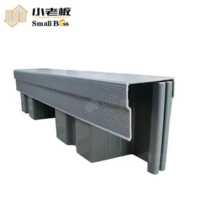 SG216Plastic Sheet Piles Synthetic Sheet Pile Vinyl Sheet Piling with 50+ Years Service Life for Bulkhead and Seawall