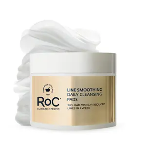 [RoC Skincare] LINE SMOOTHING Daily Cleansing Pads