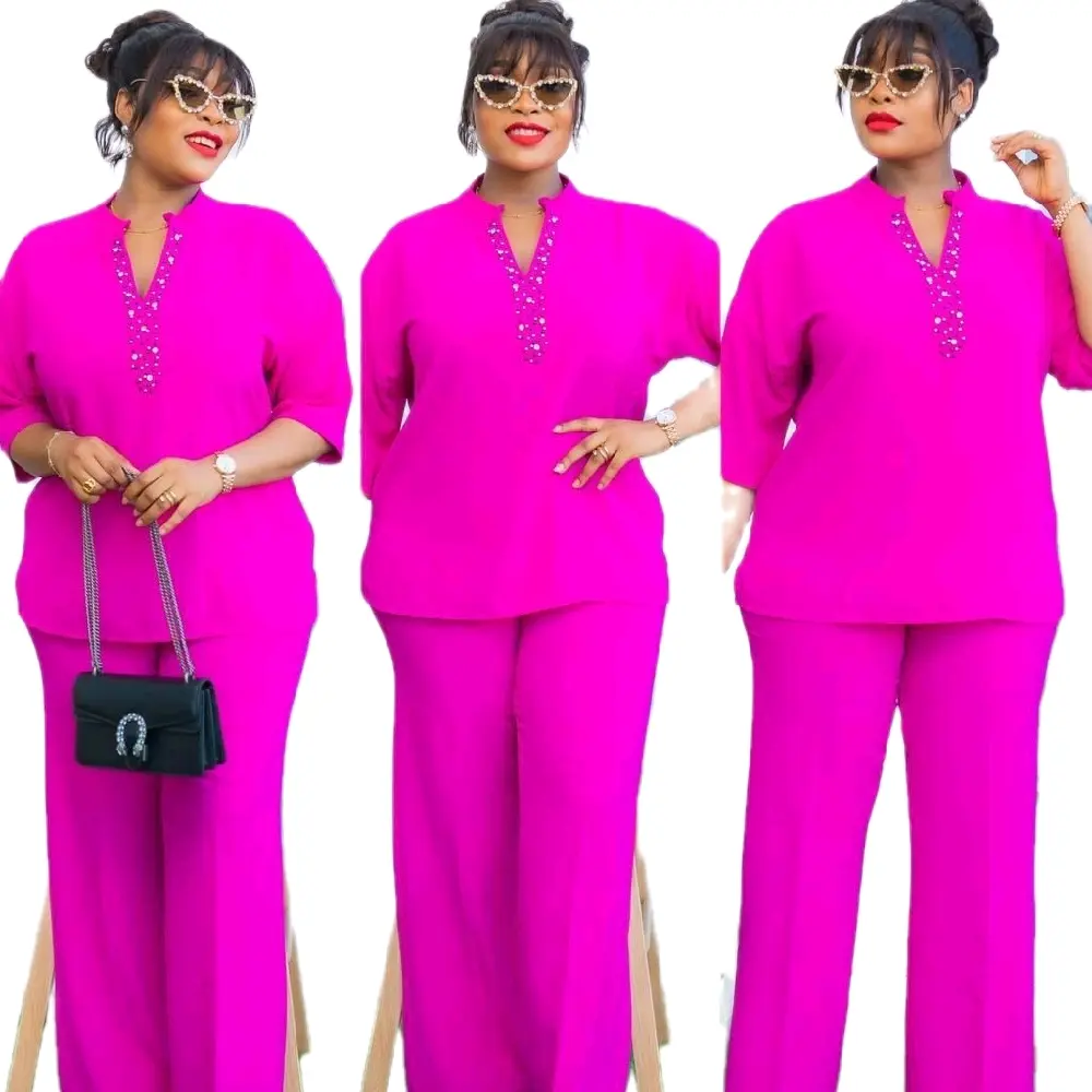 2pcs Fuchsia Pink Set - Includes Two Items as Shown in the Picture
