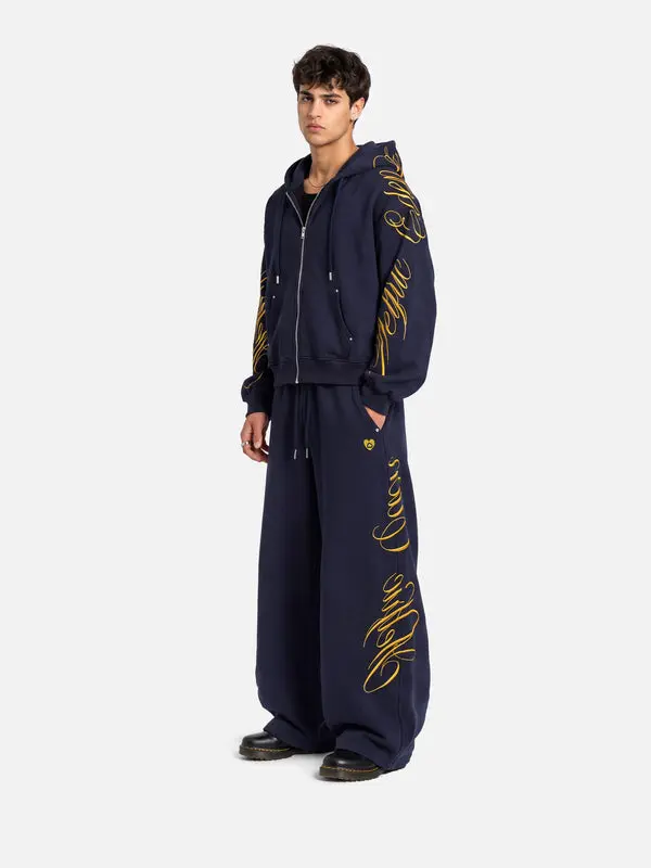 Aelfric Eden Men's 2-Piece Matching Sets - Boxy Graphic Zip-Up Hoodie & Drawstring Waist Baggy Sweatpants, Streetwear Embroidered Outfit Aelfric Eden Men's 2-Piece Matching Sets - Boxy Graphic Zip-Up Hoodie & Drawstring Waist Baggy Sweatpants, Streetwear Embroidered Outfit