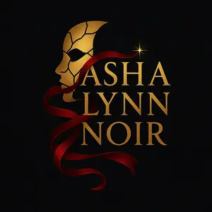 Asha Lynn Laced with Lies Psychological Thriller Novel - Suspenseful Red Ribbon Design Cover Artwork