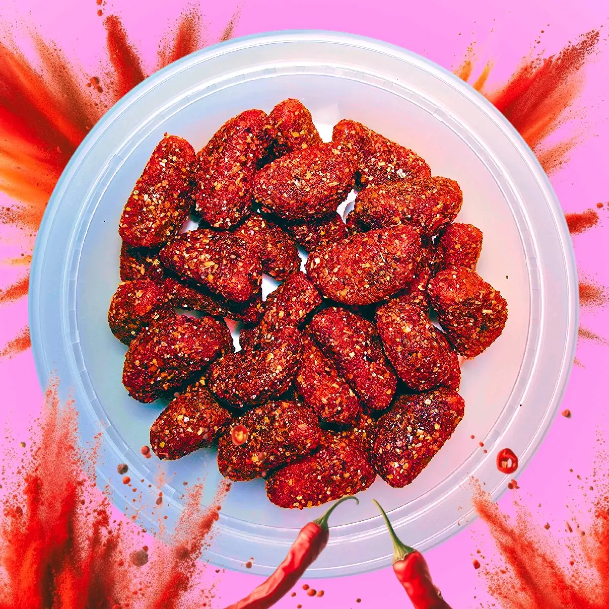 Sour Watermelon Chamoy 5oz Jar Spicy Candy Snack mexican candy | Chamoy Calavera sour sweet Bonbon Flavor