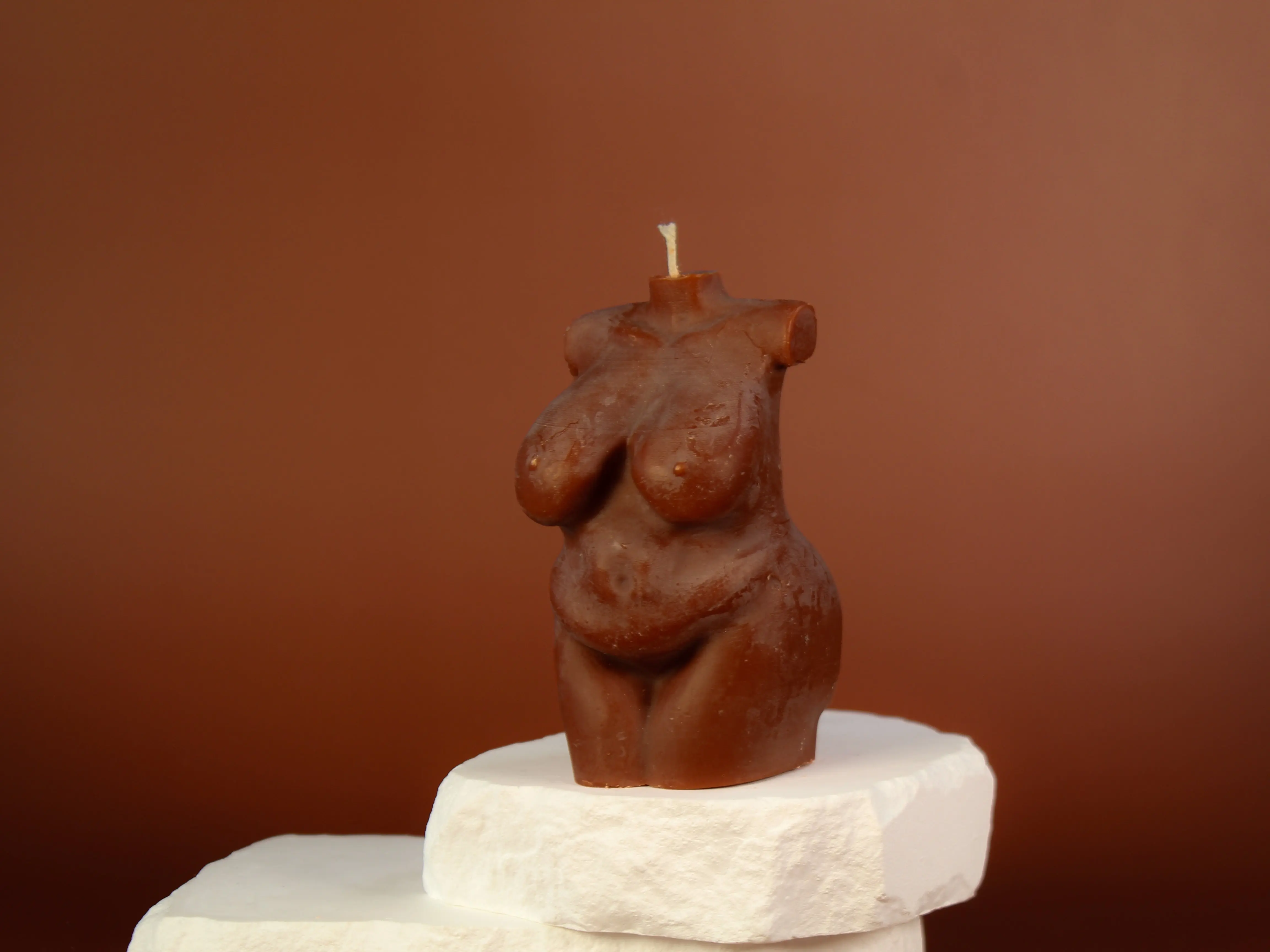 Curvy Woman Sculptural Candle
