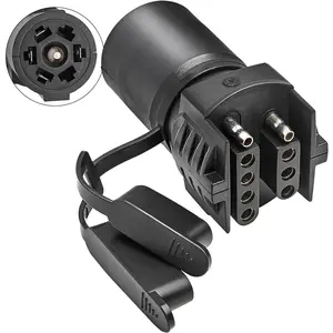7 to 4 & 5 Pin Trailer Adapter, 2-in-1 Design