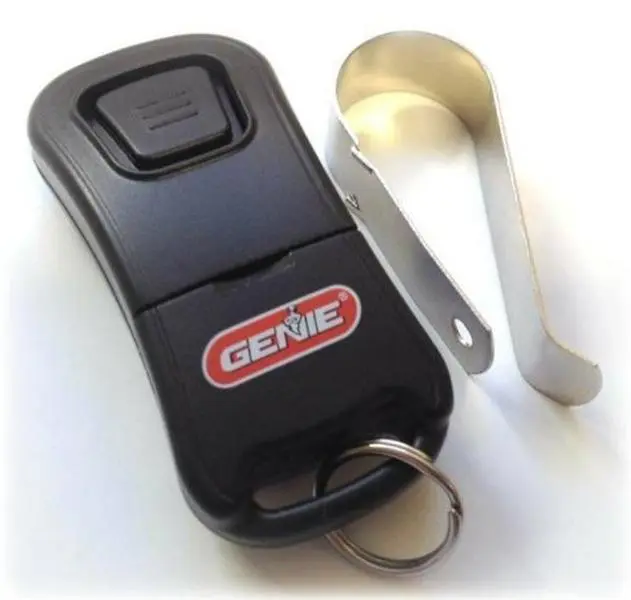 Genie G1T-BX Intellicode 1-Button Basic Compact Key Fob Keychain Remote, Single Button Keychain Remote for Home Garage, Tools & Hardware Store Item (Choking Hazard Small Parts)
