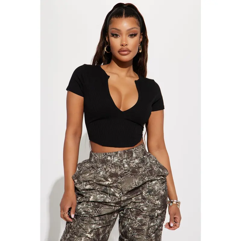 Victoria's Secret Cotton Short-Sleeve Bralette Crop Top - TikTok Shop