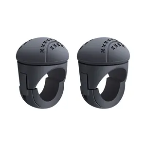 Steering Wheel Spinner Knob, Universal One Hand Driving Assist Handle, Easy Control Steering Wheel Aid for Car Truck Tractor Boat Forklift, Anti Slip Power Grip Knob for Smooth Parking Maneuvering