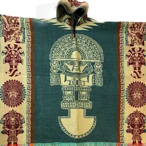 Alpaca poncho TUMI design