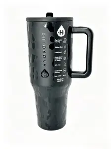 HydroJug 40oz Obsessed with This Black Leopard 40oz  - Keeps My Water Ice Cold ALL DAY + Fits My Cup Holder! Perfect for On-the-Go Hydration tiktokshopspringglowup pepper holder double wall vacuum  funny dr thermal tumbler outdoorfun