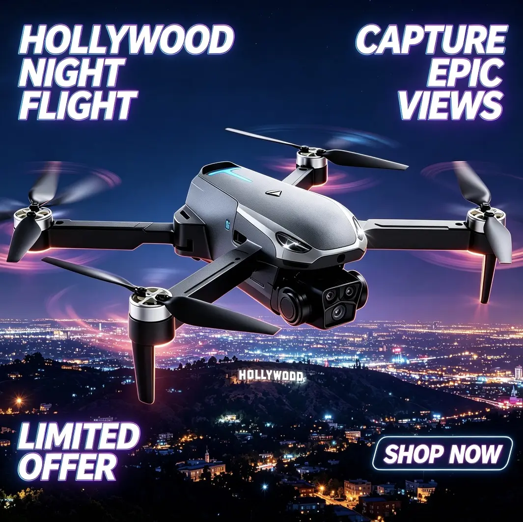 2026 M8 Pro Drone – 4K EIS Camera, GPS & 5G WiFi FPV, Brushless Motor, Optical Flow Hover, Smart Obstacle Avoidance, Auto Return, 360° Stunt Roll, Dual Batteries Included