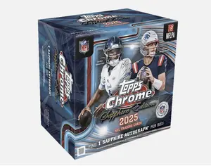 2025 Topps Chrome Football Sapphire Hobby Box