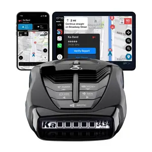 Cobra RAD 480i Best-in-Class Radar Detector | Laser Detector for Cars | Long Range Alerts | Bluetooth iRadar Compatible | Digital Signal Processing | Easy Installation