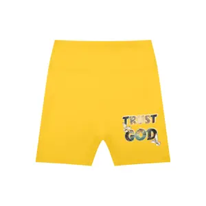 TRUST GOD Biker Shorts