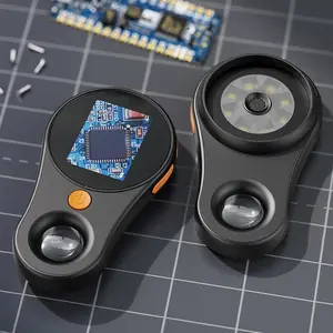 Portable Handheld Digital Microscope, 500X Rechargeable Microscope Tool, 1080P Micro Focus Lens Detector Electronic Microscope, Handheld Electronic Magnifier, Indoor Microscopes