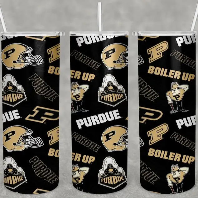 Purdue University, Boilermakers Tumbler 20 oz Skinny