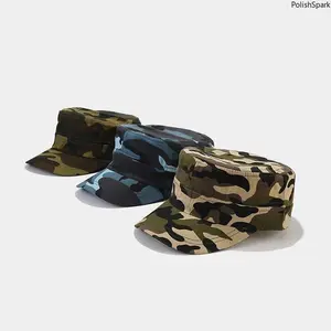 Camouflage Cadet Cap Adjustable Breathable Outdoor Army Hat