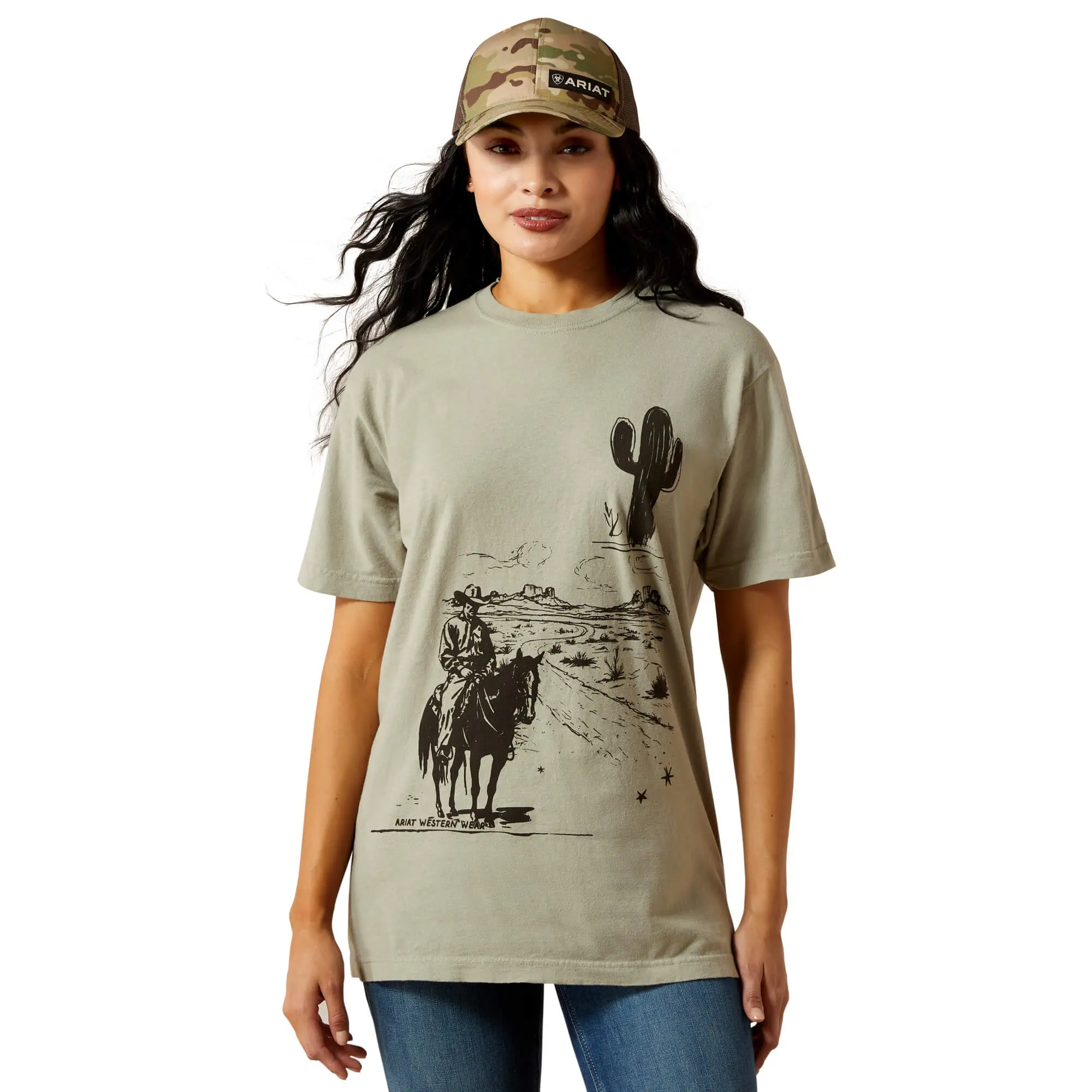 Women's Sketchy Cowboy T-Shirt Women's Sketchy Cowboy T-Shirt