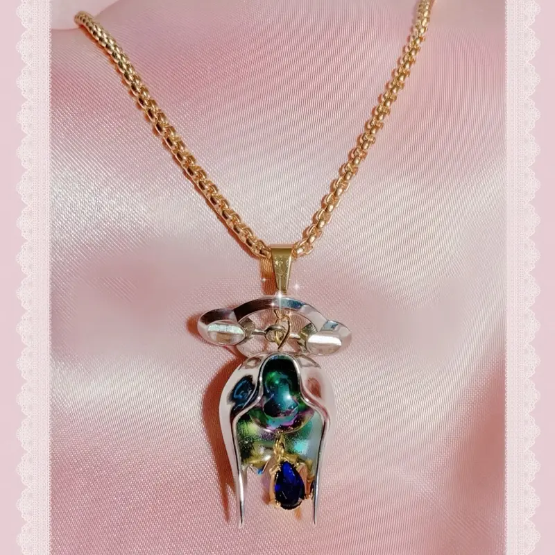 Kawaii Final Fantasy XIV FFXIV FF14 Ea Video game MMO MMORPG RPG Jfashion Gyaru Stylish Necklace