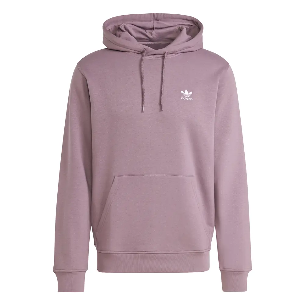 adidas Mens Trefoil Essentials Hoodie Casual Outerwear Casual - Pink