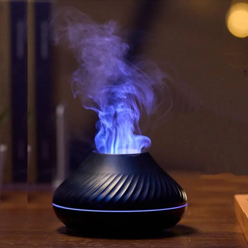 Aroma Diffuser, Volcano Design Essential Oil Diffuser, Portable Air Humidifier, Aromatherapy Humidifier, Air Revitalizer Humidifier, Cute Humidifier for Home Office, Home Appliances