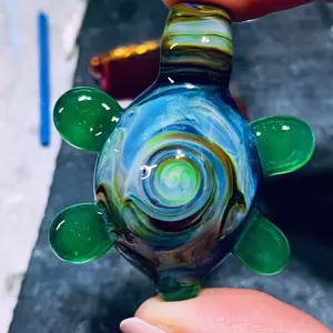 Vortex Turtle Pendant.