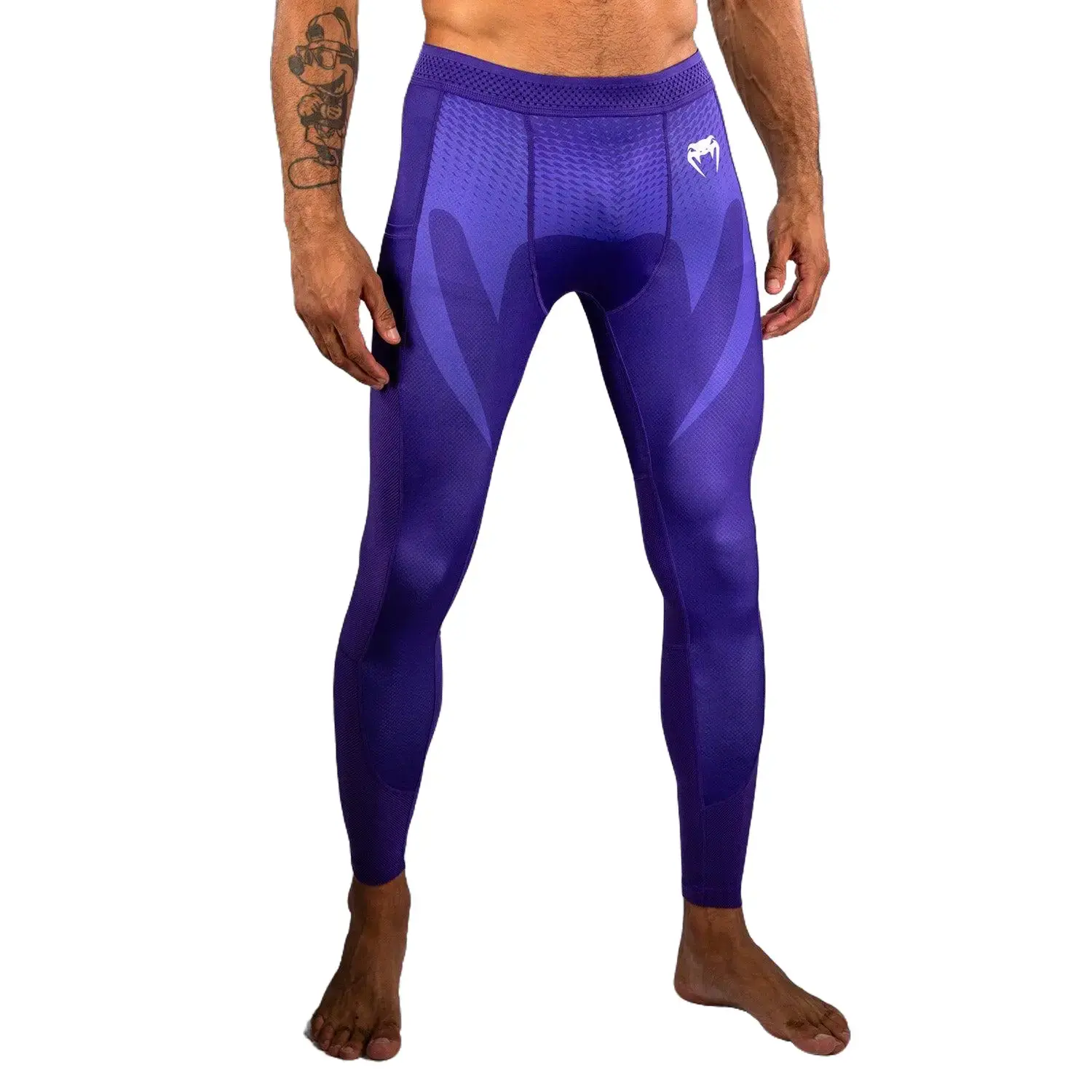 Venum Male IBJJF-Approved No Gi Compression Spats - Snug Fit, Breathable Gym Clothing for Jiu-Jitsu, Martial Arts, Gym Use