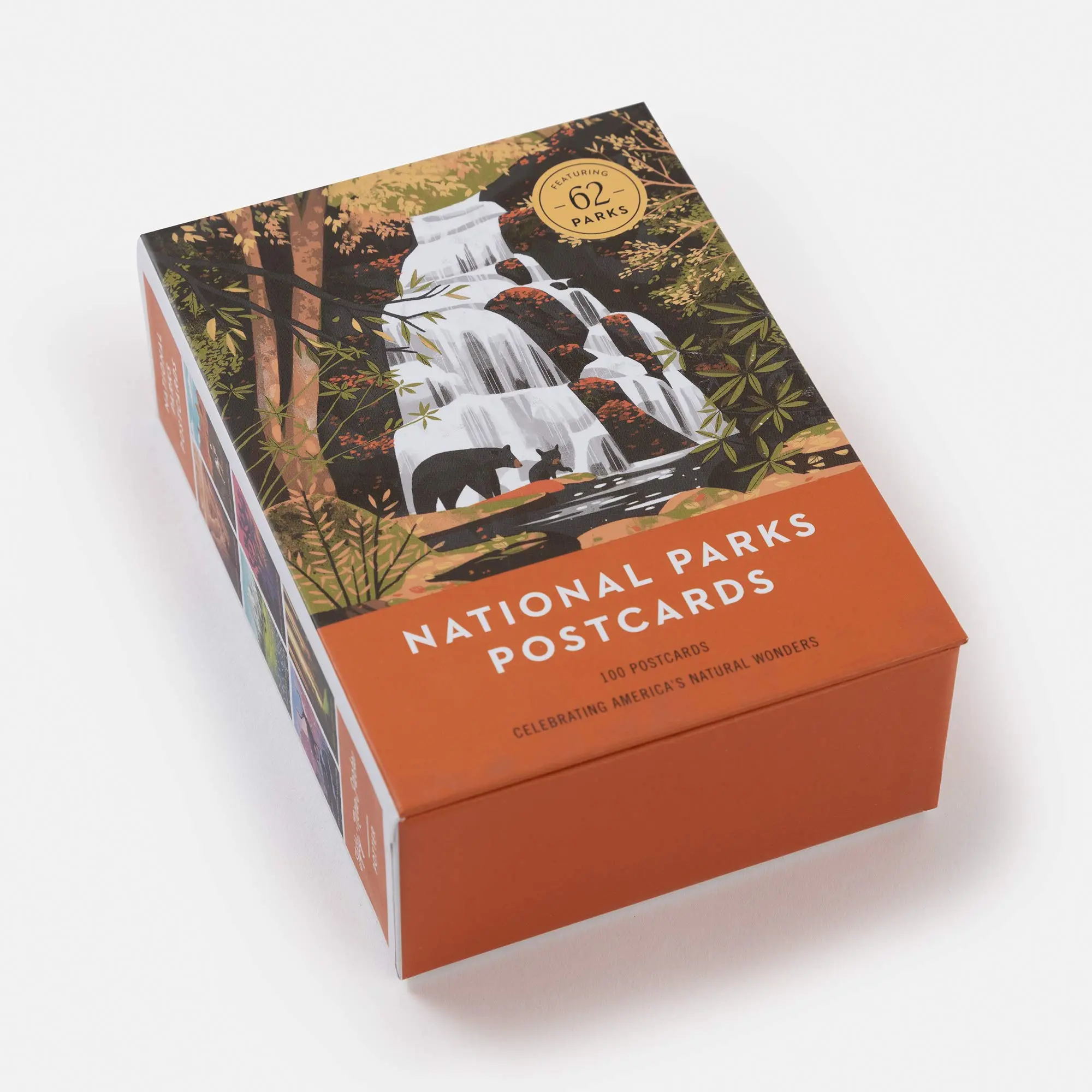 National Parks Postcards: 100 Illustrations That Celebrate America's Natural Wonders