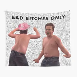 Gibby Party Requirements Tapestry for Bedroom, College Dorm and Home Decor 60"x40", Funny Meme Wall Tapestries Cotton Hanging Lightweight Gift