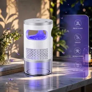 Indoor insect trap, flying insect trap, used for mosquitoes, fruit flies, flies, and moths, suitable for household use, mosquito killing lamp automatic mosquito lure home indoor mosquito trap intelligent mosquito removal