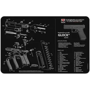 TEKMAT ARMORERS BENCH MAT 11"x17" GLK G5